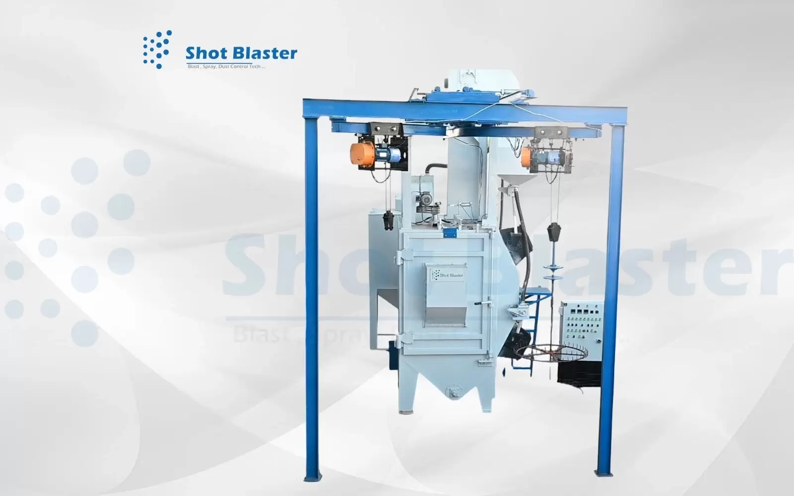 Alloy Wheel Shot Blasting Machine